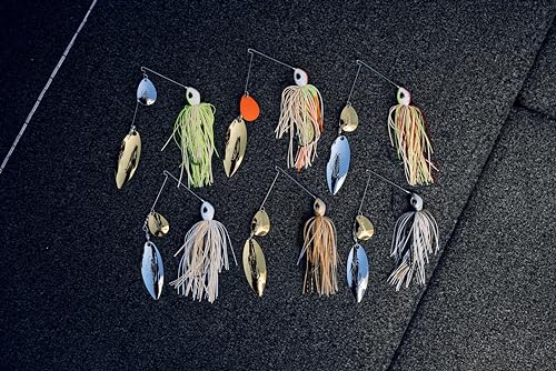 Power Blade Standard Fishing Spinnerbait - Gill Spawn/Gold, 3/16 oz