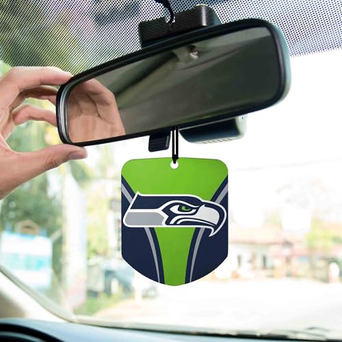 NFL Seattle Seahawks Hanging Car Air Fresheners - 2 Pack