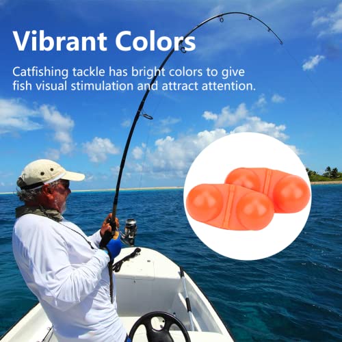 Portable Catfish Rattles for Fishing - 40 Pack