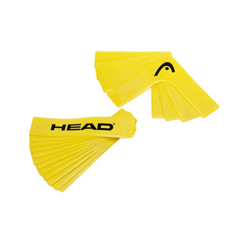 HEAD Unisex - Adult 12 Marks / 4 Court Edges Tennis Accessory, Yellow, One Size