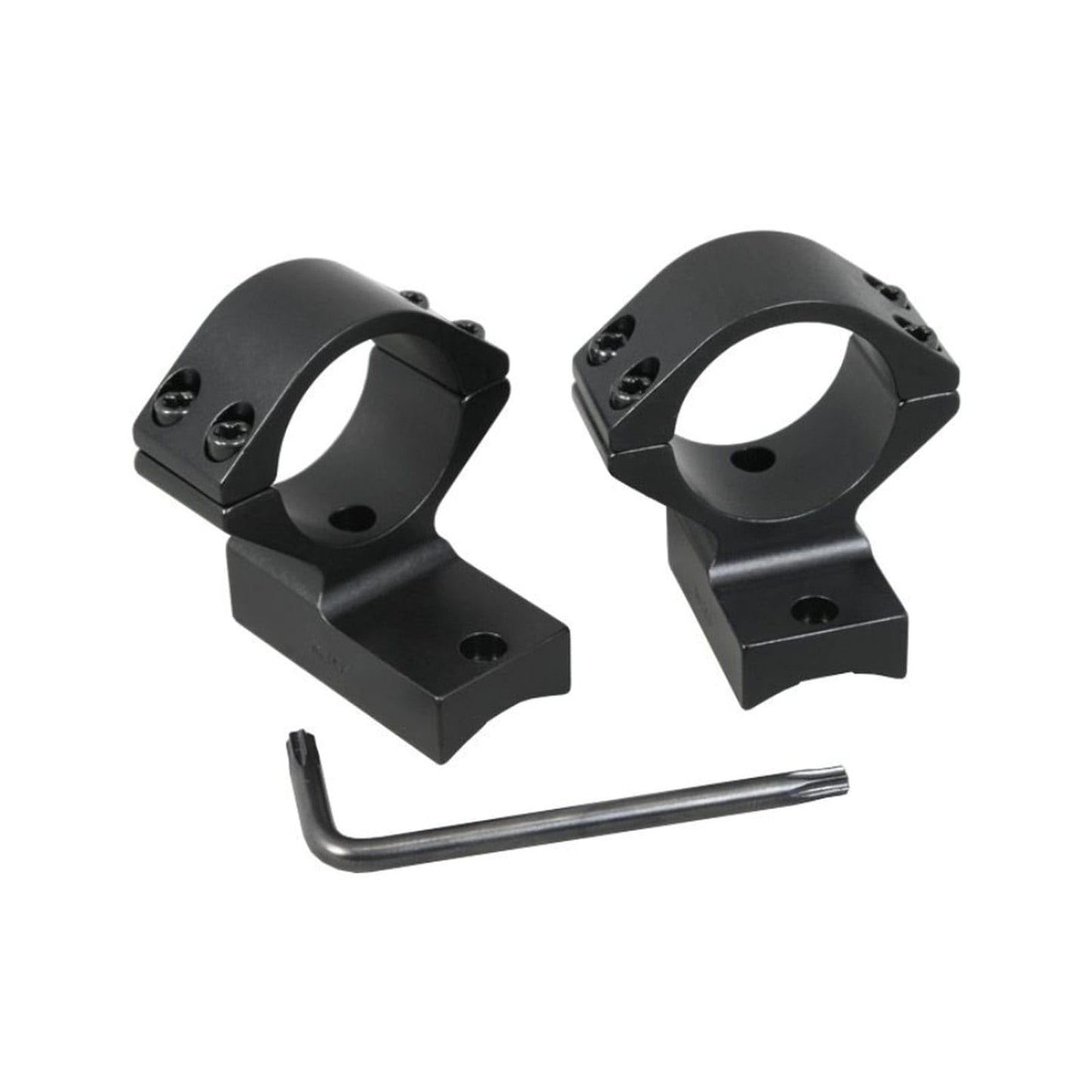 Talley Lightweight Alloy Cascade 1in Short Action Medium Rings Scope Mount, Blue