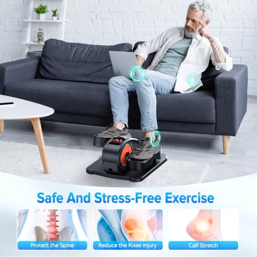 Under Desk Elliptical Machine - Electric Leg Exerciser Small