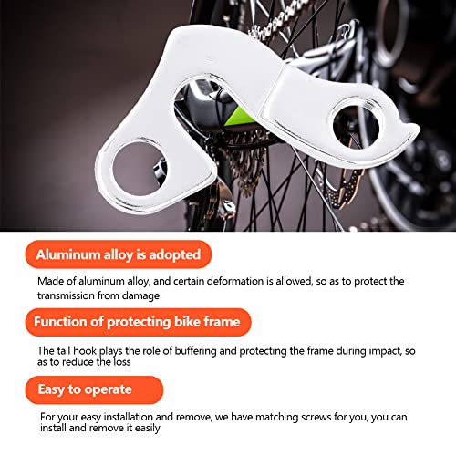 Aluminum Alloy Rear Derailleur Hanger for Mountain Bikes
