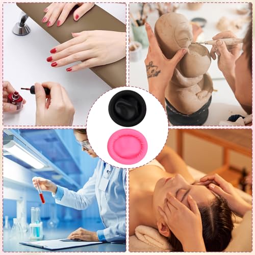 100 Pcs Disposable Silicone Finger Cots - Non-Allergenic Finger Protectors
