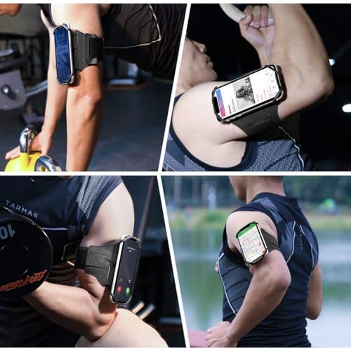 360° Rotatable Phone Armband for 4-6.7 Inch Smartphones