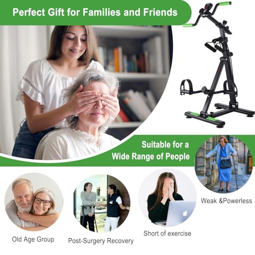 Pedal Exerciser for Seniors - Full Body Home Exercise Machine
