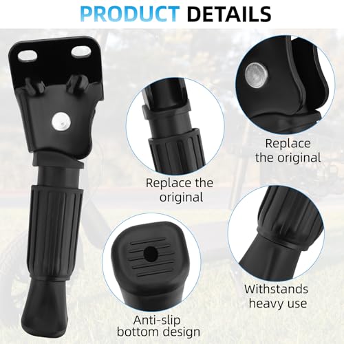 Heavy Duty Aluminum E-Scooter Kickstand for Gyroor C1 C1S C1 Pro X2