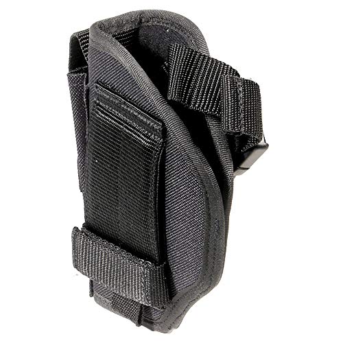 Commando Belt Holster for Medium Pistols - Adjustable, Black
