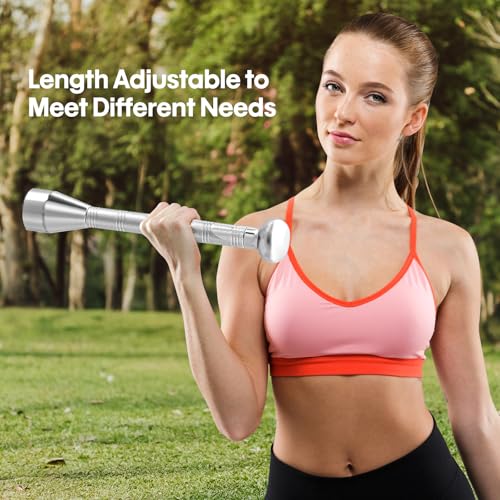 Adjustable Steel Indian Club Set - 6.6 to 22 LB Strength Training