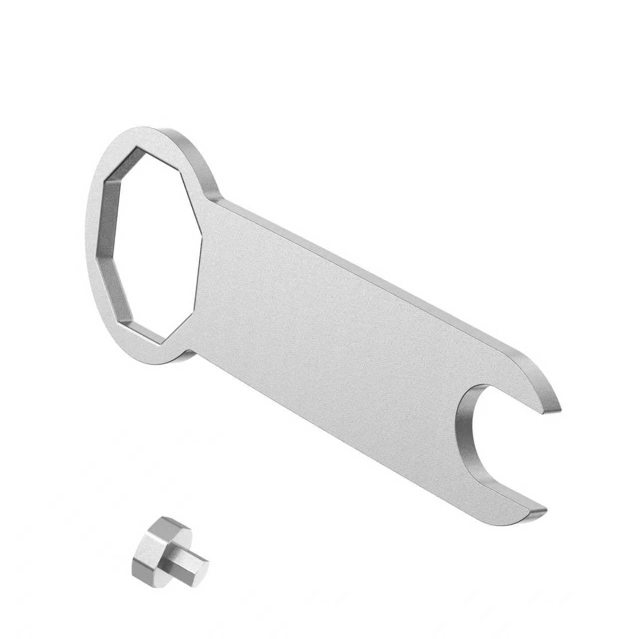 ISDOHS Dual Chamber Fork Cap Wrench Tool, Compatible with 2005-2025 Dirt Bike Front Suspension, Fits YZ250F / YZ450F / YZ250, 49mm Outer Cap & 35mm Inner Cap Removal Tool