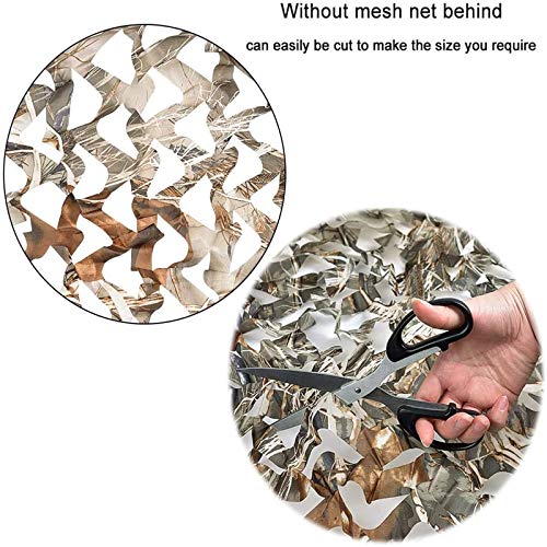 Lightweight Camouflage Netting - Dry Grass 4.9ft x 6.5ft