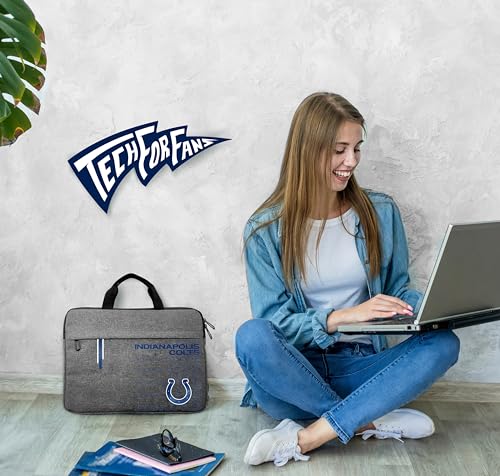 13-Inch NFL Laptop Sleeve - Indianapolis Colts Charcoal Grey