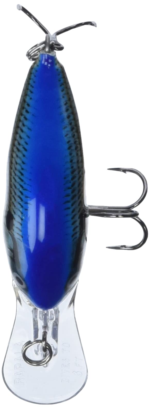 Rapala Dives-to 3/8 Oz Fishing lure (Blue Shad, Size- 2)