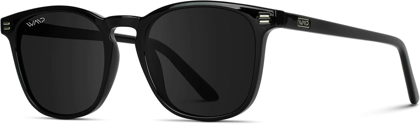 WearMe Pro WMP Eyewear - Men's Polarized Modern Rounded Square Sunglasses | UV Protection & Stylish Design