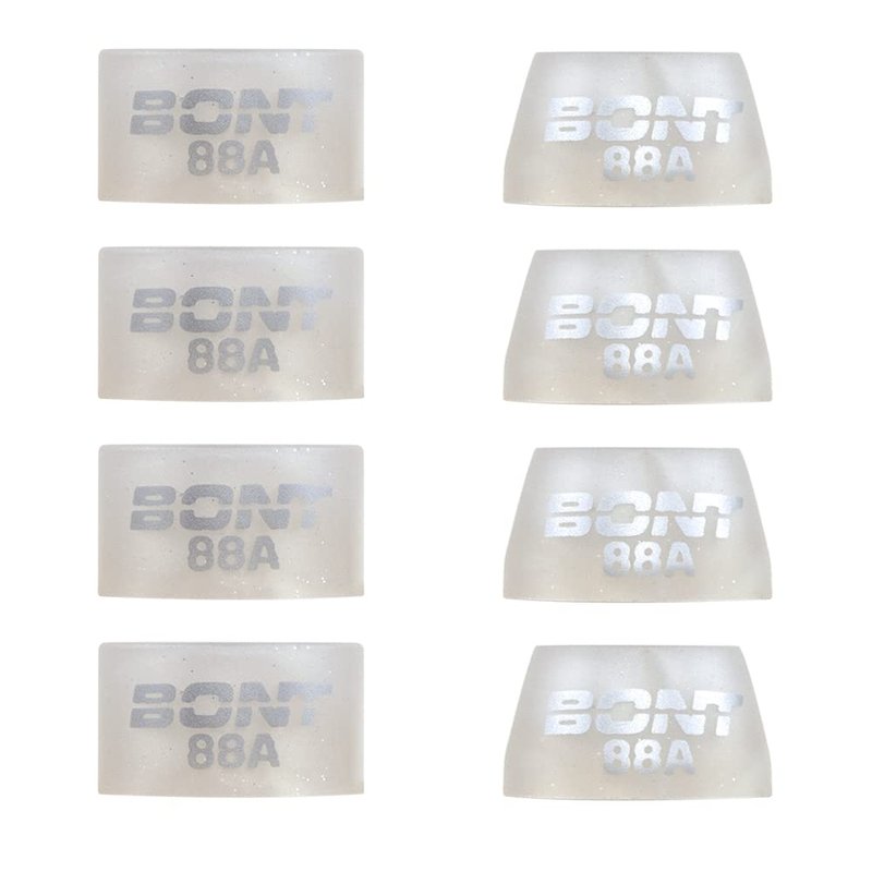 Bont Roller Skates - Roller Skating 88A Replacement Cushions - Cone and Bottom Barrel Bushings - Quad Skate Derby Plate Figure Speed (Cherry Blossom Pink)