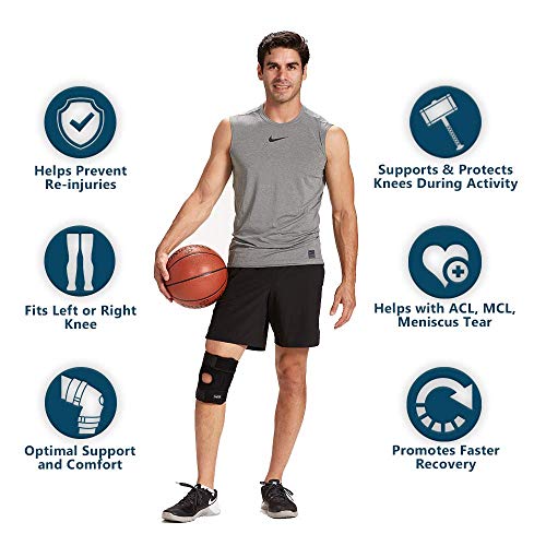 ComfiLife Medium Knee Brace for Pain Relief, Support & Injury Recovery