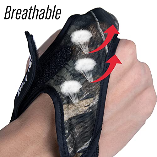 Fishing Gloves - 2 Finger Sheepskin Protector, Size L