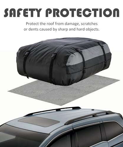 51"x43" Roof Rack Pad - Durable Anti-Slip Cargo Mat