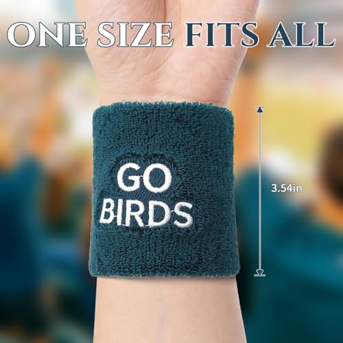 Football Arm Bands - Go Birds Wristbands for Fans