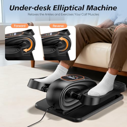 Under Desk Elliptical Machine - Motorized Leg Exerciser WS