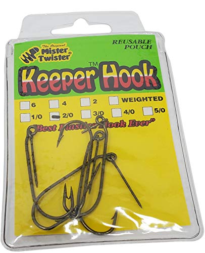 Keeper Hook 2.0 - Bronze Fishing Hook with Keeper Barb (KH5-2/0)