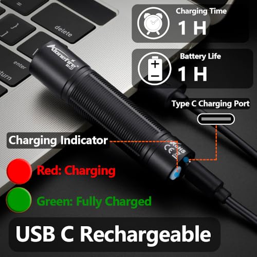 USB-C Rechargeable 365nm UV Flashlight - Mini Blacklight