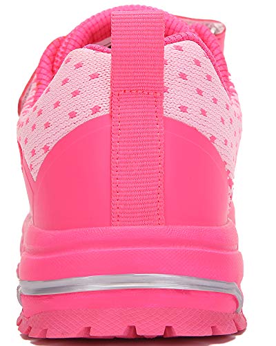 Kids Sneakers - Lightweight Breathable Tennis Shoes - Pink B