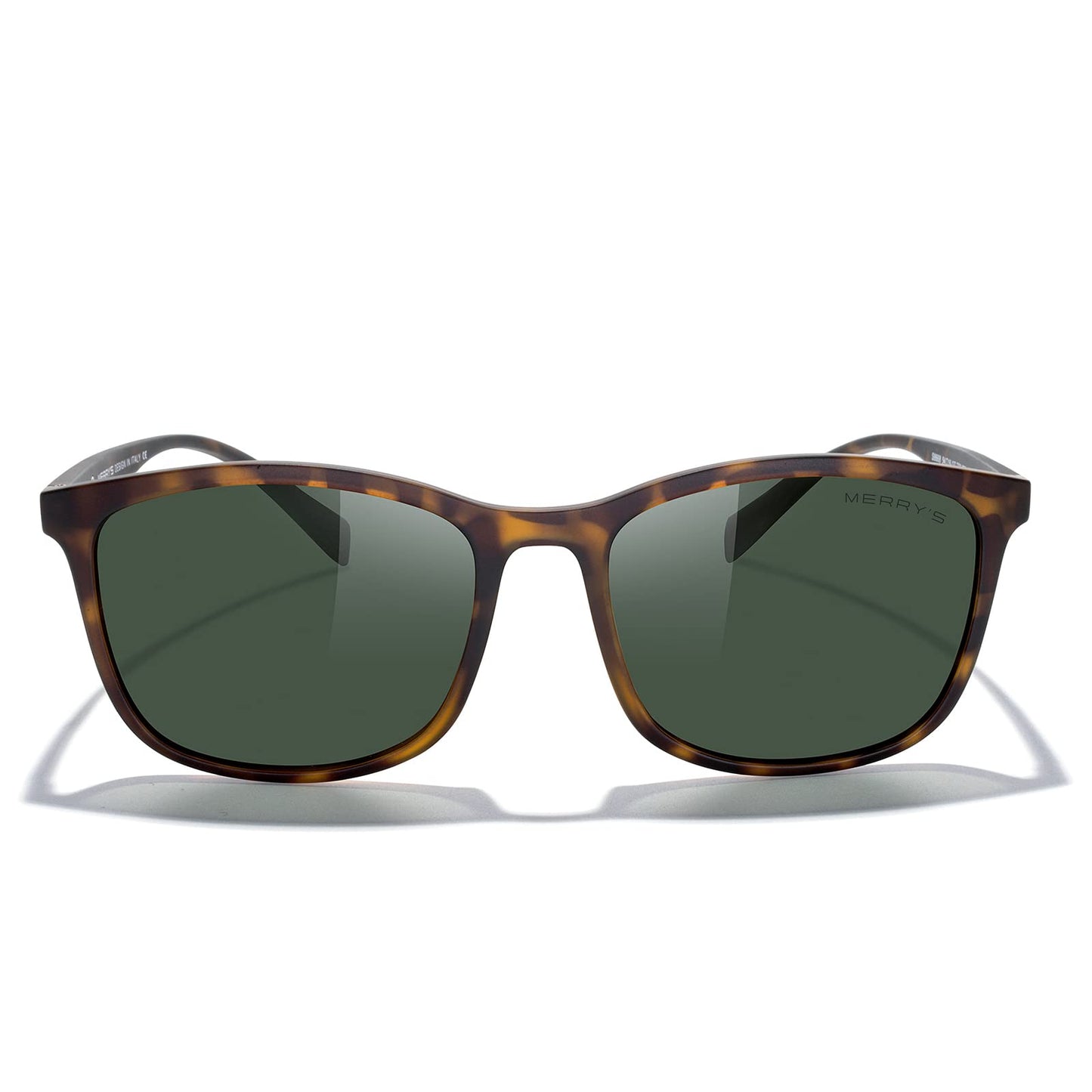 MERRY'S Square Polarized Sunglasses for Men Women Ultralight Shades Driving Fishing Golf UV400 S8668