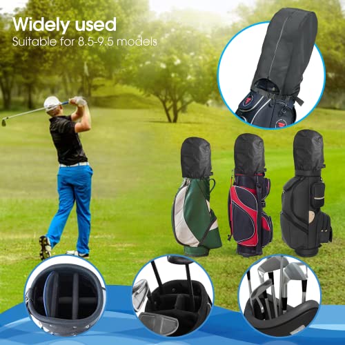 600D Waterproof Golf Bag Rain Cover for Stand & Cart Bags – Wind & Sun Resistant