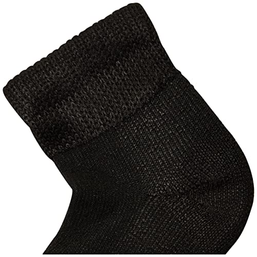 Thorlos Mens Tmx Max Cushion Ankle Tennis Socks - Large Black, 1 Pair