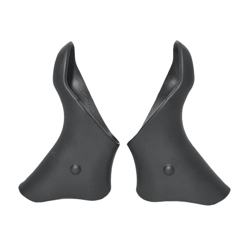 JMFahrrad Bicycle Brake Lever Hoods Cover Compatible with Shi Mano ST-5600, ST-5601, ST-6600 Models Shift Protector Hoods,Silicone Rubber,Black,1 Pair