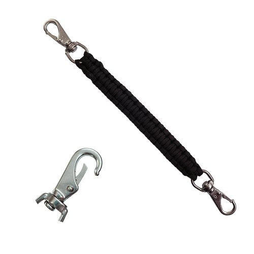 Water Bottle Handle Strap,Paracord Water Bottle Strap,Paracord Keychain Carabiner Clip,with Metal Hook