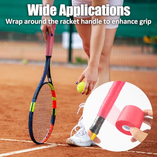 9 Rolls Prewrap Athletic Tape - 108 Yards in 9 Colors