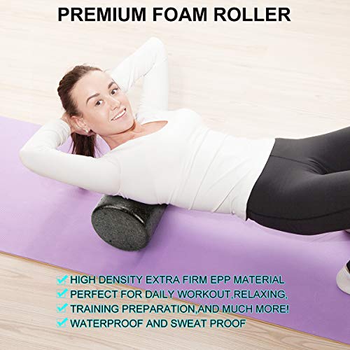 High Density Foam Roller Set for Muscle Recovery and Therapy