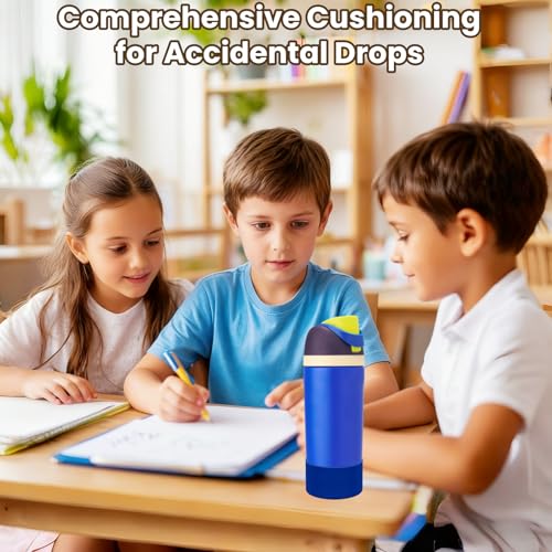 Silicone Boots for Owala Kids Water Bottles - Anti-Slip & Dishwasher Safe