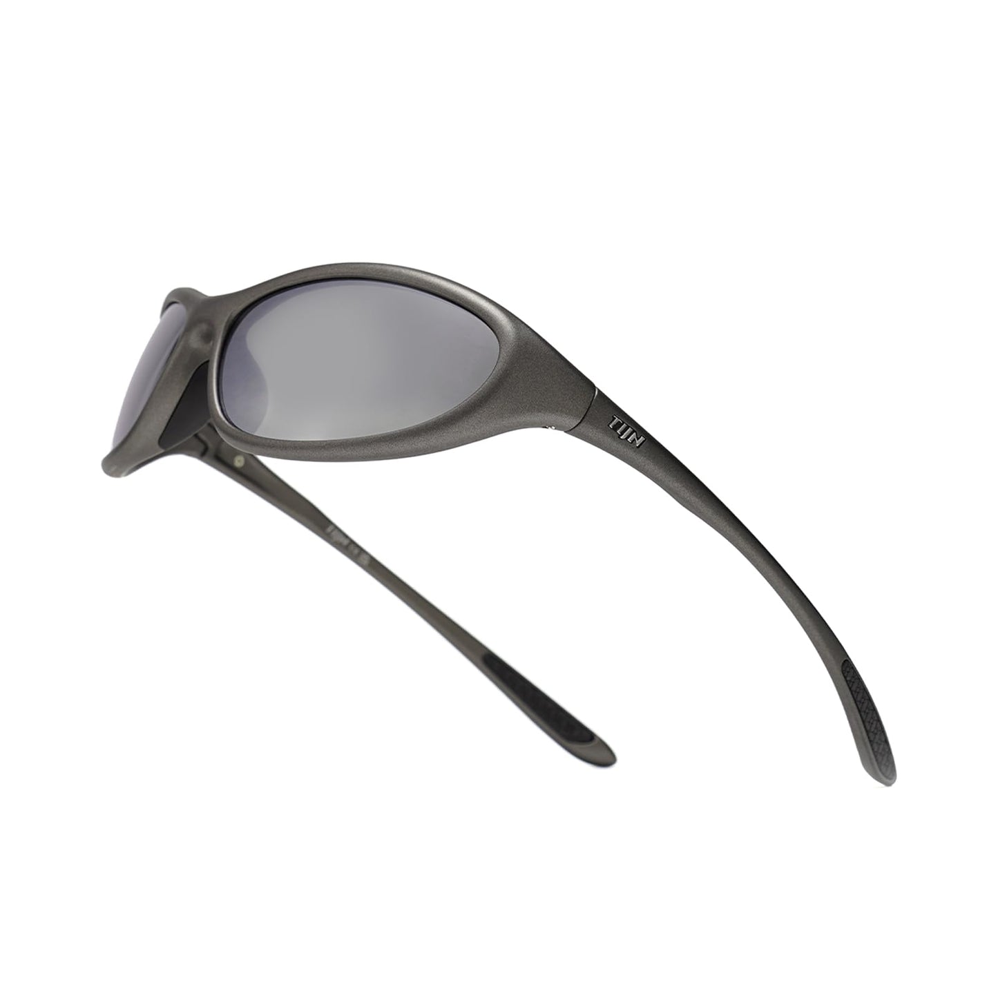 TIJN Wide Fit Sports Sunglasses, Large Frame Wraparound UV400 TR90 Shades for Broad Faces, Cycling Running Golf Motorcycle, Vanta