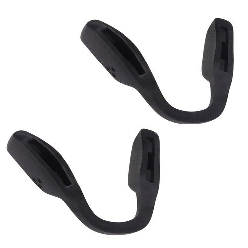 BLAZERBUCK Replacement Nose Pads Piece for Oakley BXTR OO9280 Sunglass - Low Bridge Black + Black