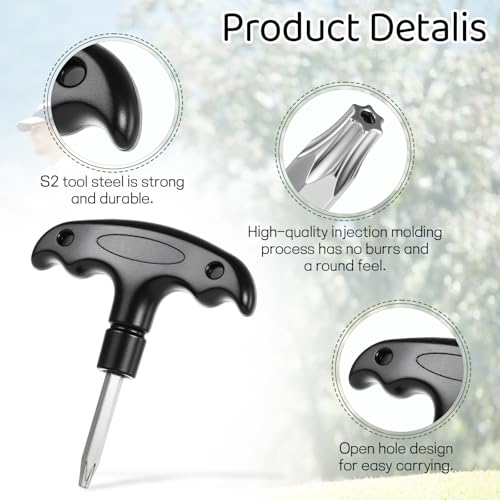 Adjustable Golf Wrench Tool for Driver Shaft Adapter - Stainless Steel
