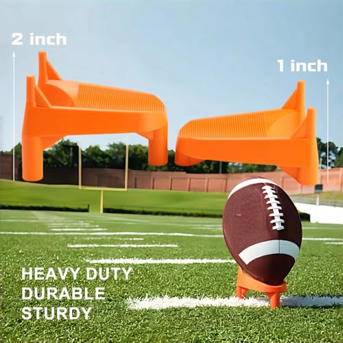 Durable Football Kickoff Kicking Tee - 1 Inch Rubber Holder