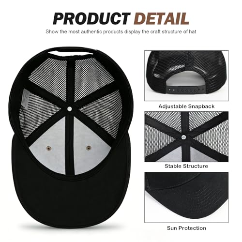 PVDSAVE One Size Black Dad Gifts Baseball Cap for Men – World's Best Dad Hat