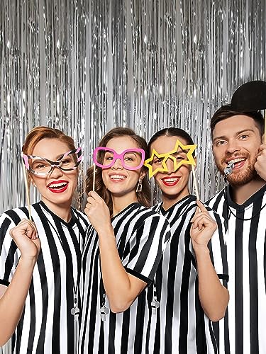 Referee Jersey with Whistle Set - Large Size for Men & Women