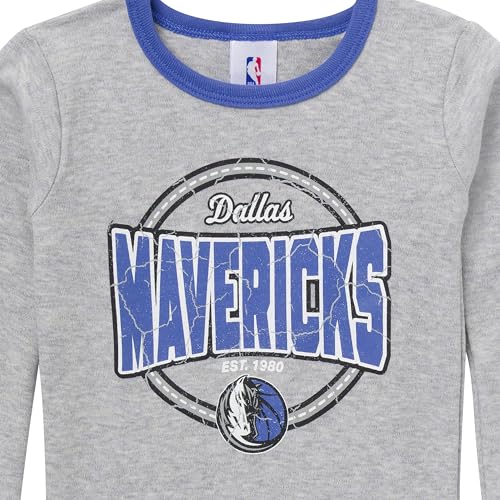 Baby NBA Snug Fit Cotton Pajama Set - Dallas Mavericks, 18 Months