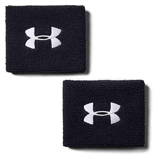 Under Armour Men's 3-Inch Performance Sweat Wristbands 2-Pack
