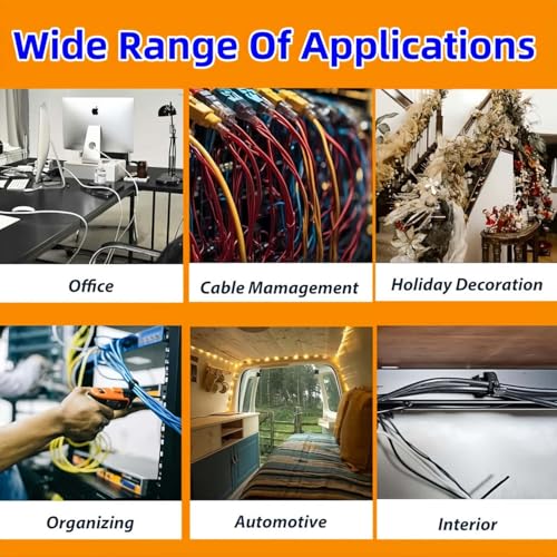 Heavy-Duty Magnetic Zip Tie Mounts,30Pcs Multipurpose Cable Holder with Nylon Cable Ties (100 Pieces) for Efficient Wire Management