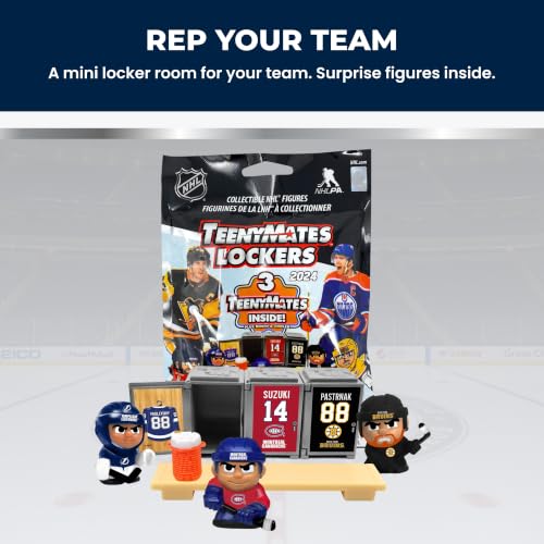 TeenyMates NHL Hockey Locker Room Gift Set - Series 12, 2026