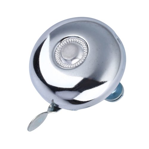 Bell , Retro Metal Ring Ring Cycling Handlebar Horn Bell Sound Alarm Fit The Outside Diameter of The Handlebar Tube of Your (Silve)