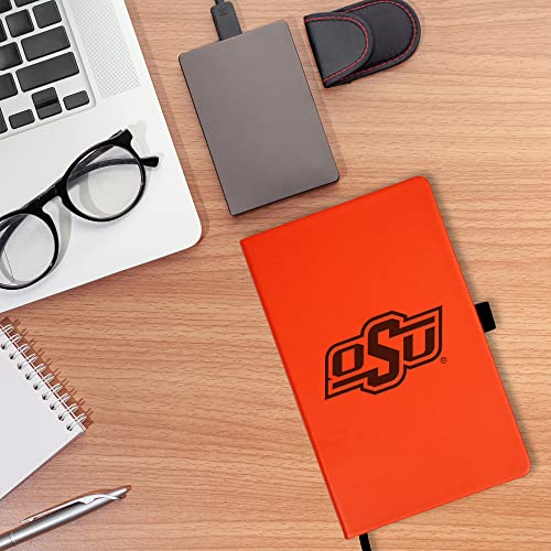Oklahoma State Cowboys Laser-Engraved Notepad - 5.25 x 8.25 inches