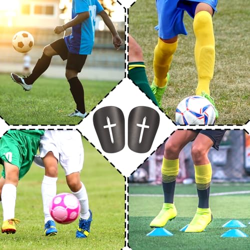 Mini Soccer Shin Guards - Lightweight Protective Pads for All Ages