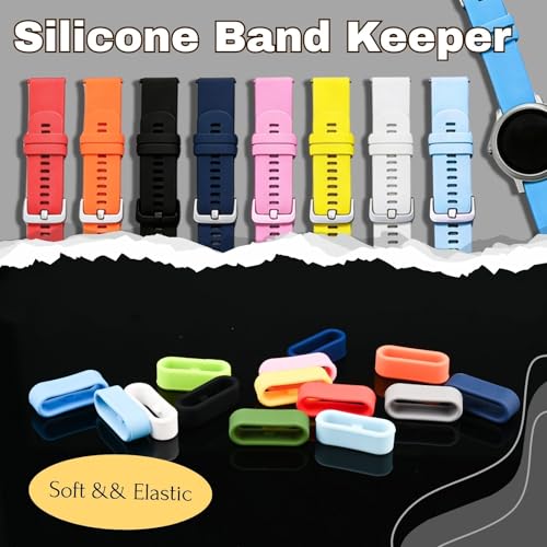 Silicone Magic Band Keeper Clips - 20mm Secure Holder for Disney Parks