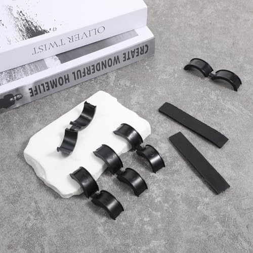 Bicycle Handlebar Spacers - 12 Pcs Anti-Vibration Rubber Gaskets